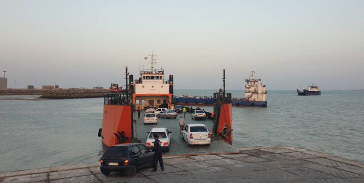 The cost of transporting a car from Bandar Abbas to Qeshm